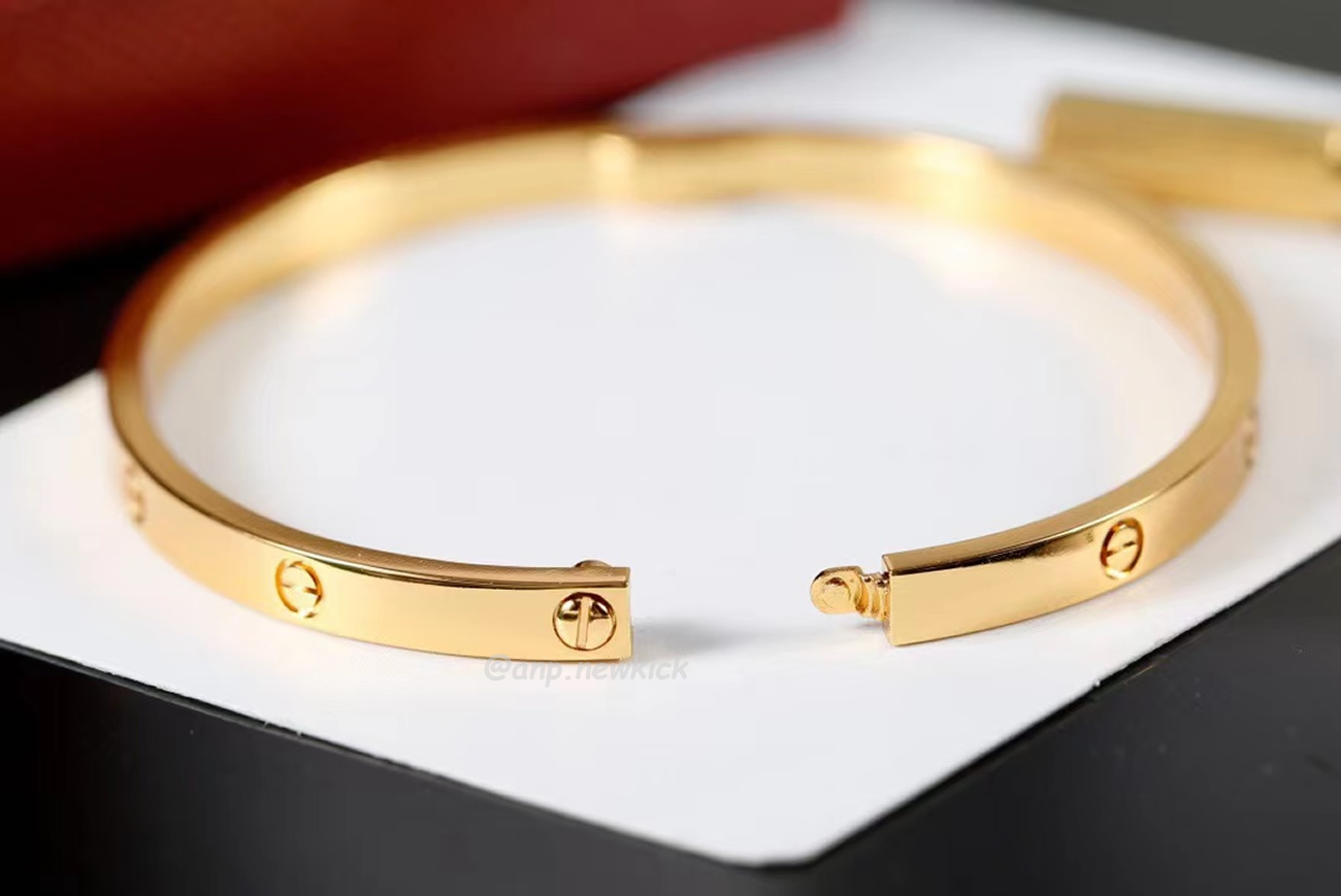 Cartier 18k Love Bracelets Gold Silver Rosegold (3) - newkick.app